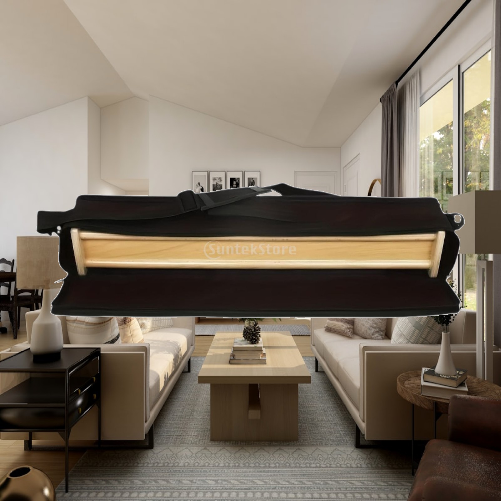 Musical Instrument Tuba - Bâton de pluie en bois, instrument