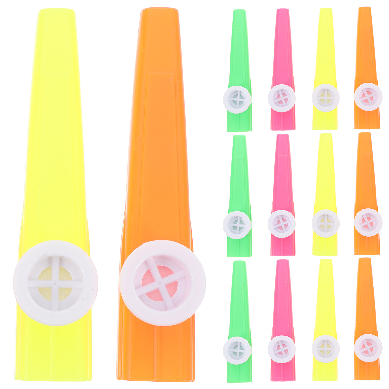 Musical Instruments Easy - Kazoos en plastique de 24 pièces,