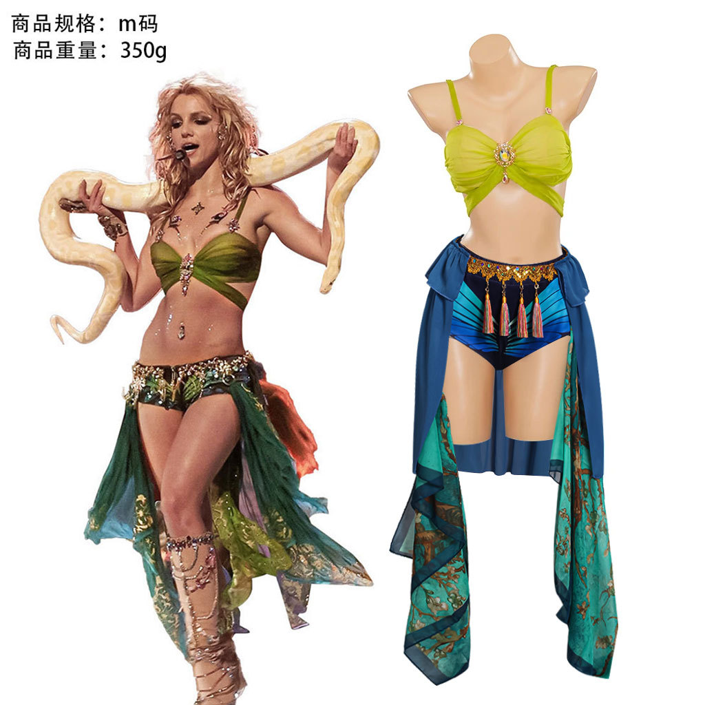 Musical Instrument Tuba - Ensemble de cosplay Britney Spears Tropical