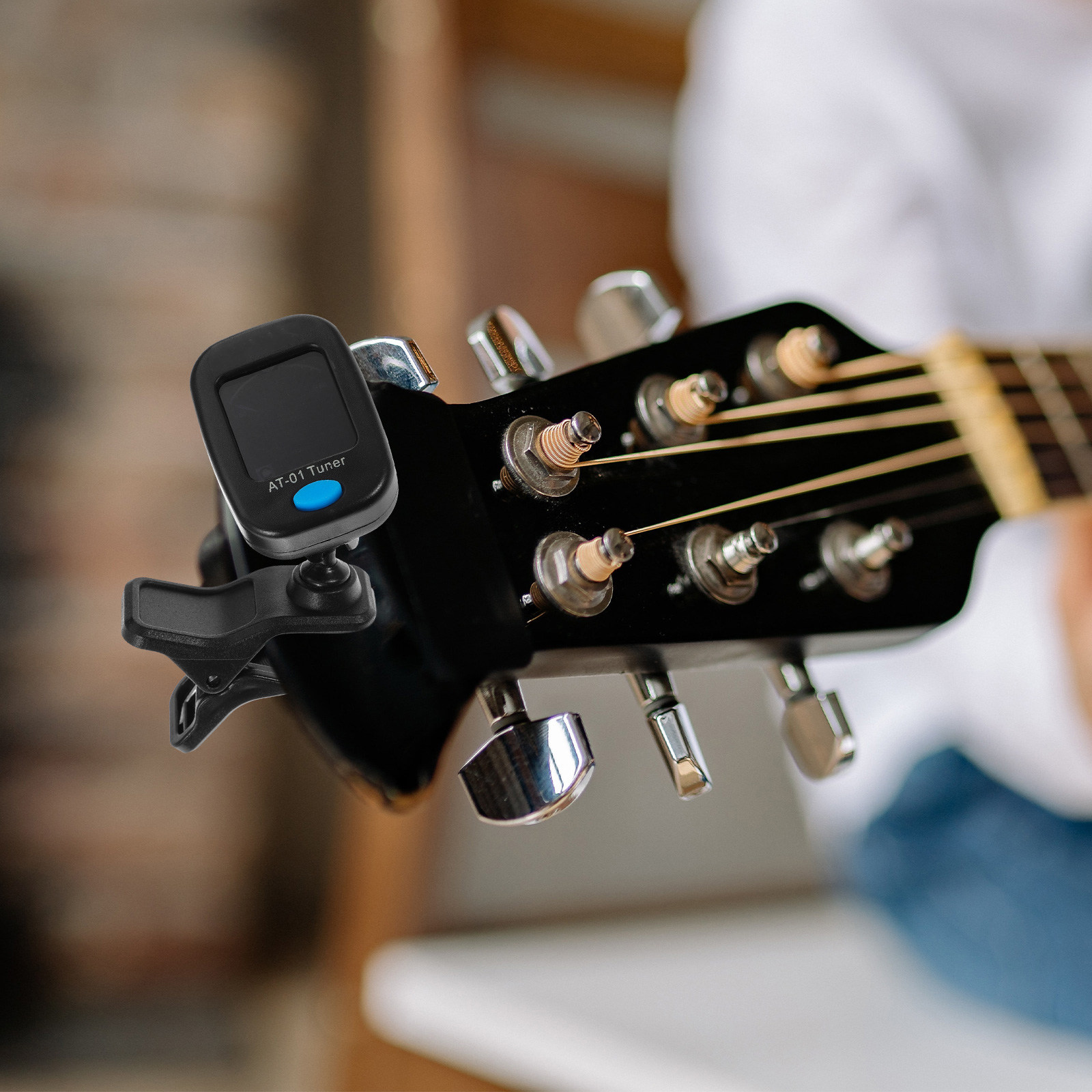 Musical Instruments Easy - Accordeur universel pour guitare, violon, ukulélé,