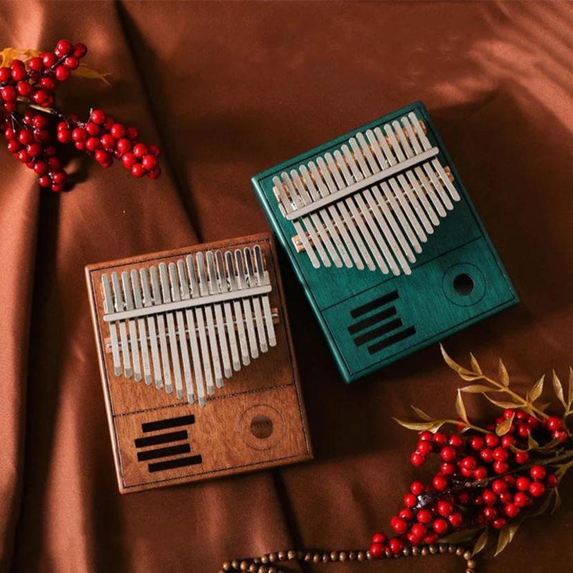 Musical Instrument Box - Rétro Kalimba 17 clé pouce piano