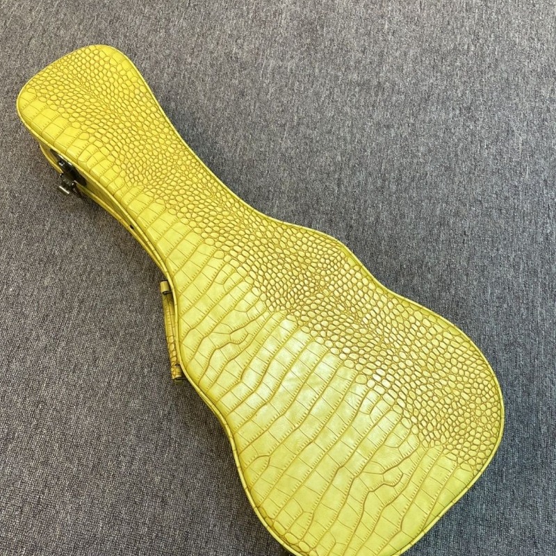 Musical Instrument Box - Boîte à ukulélé en cuir de