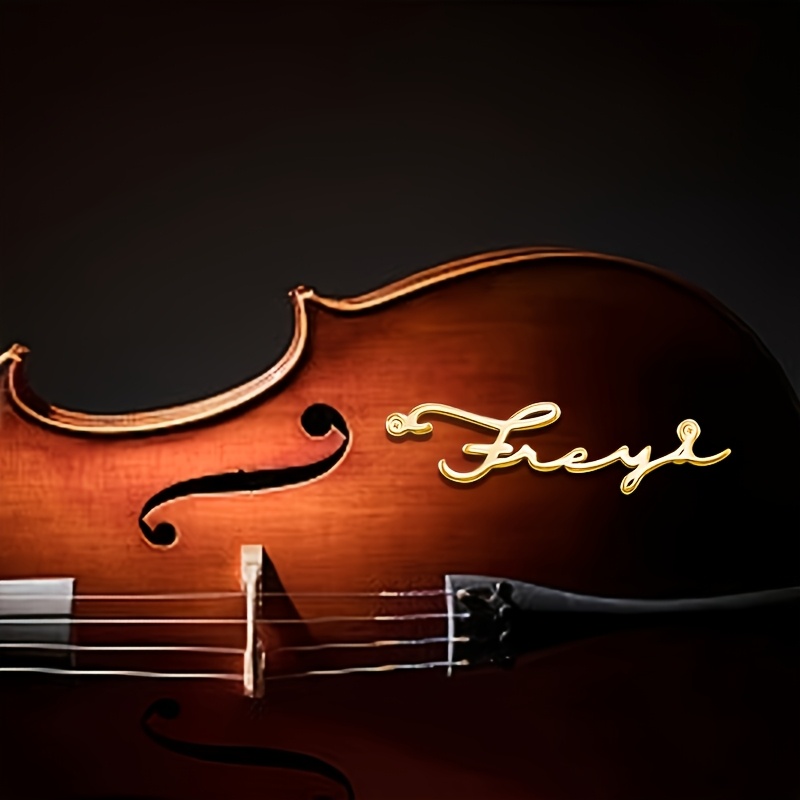 Musical Instrument With Names - [Personnalisé] Plaques décoratives avec noms, plaques