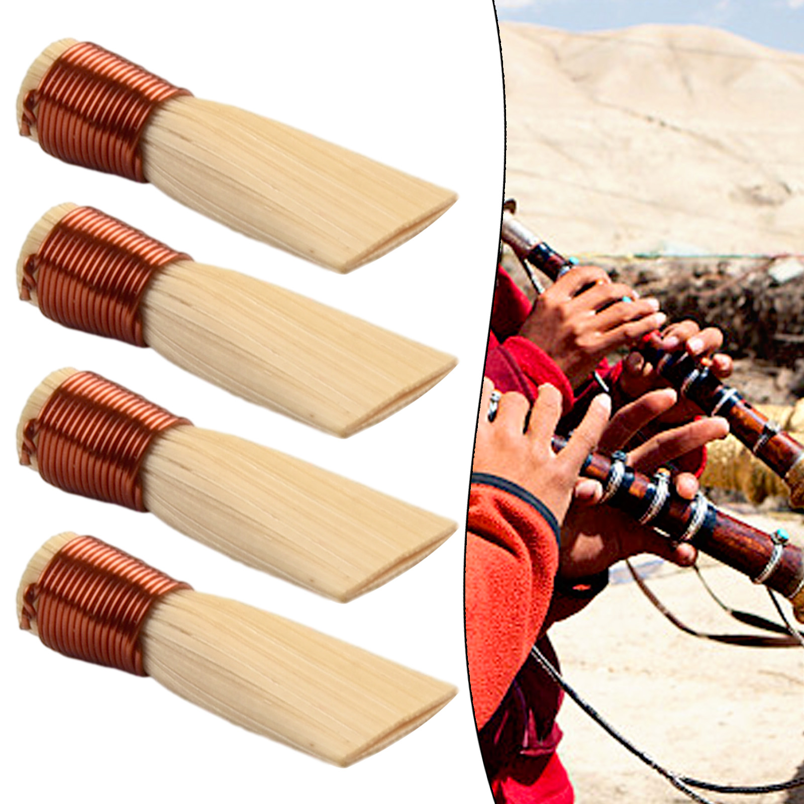 Lot de 4 flûtes à bec Suona fa - Musical Instrument Reed avis et prix