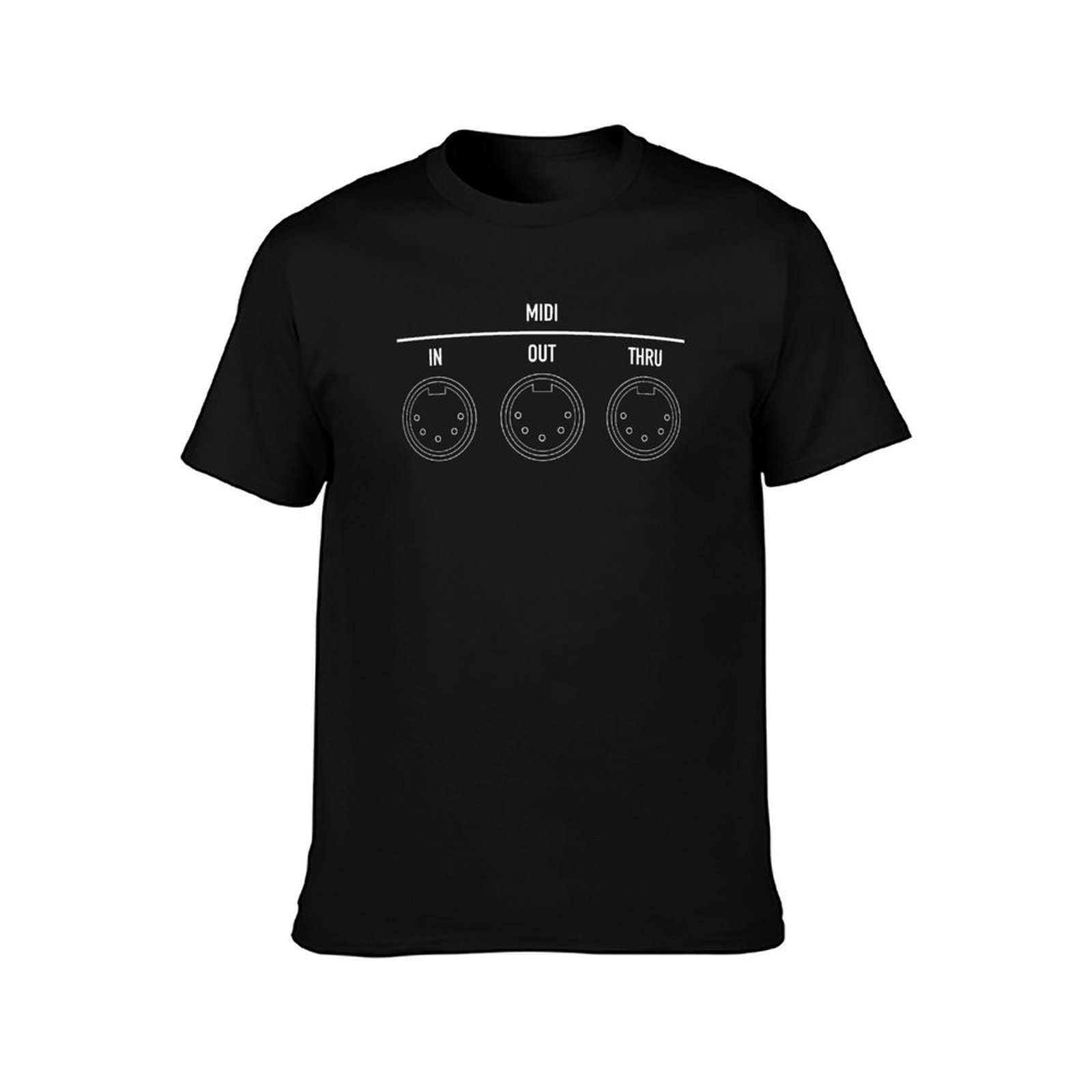 T-shirt blanc sportif et décon - Musical Instrument Digital Interface avis et prix