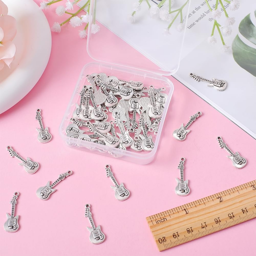 Breloques Vintage en Argent po - Musical Instrument Box avis et prix