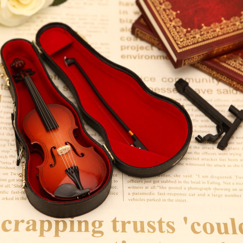Petite Figurine de violon fait - Musical Instrument Old avis et prix