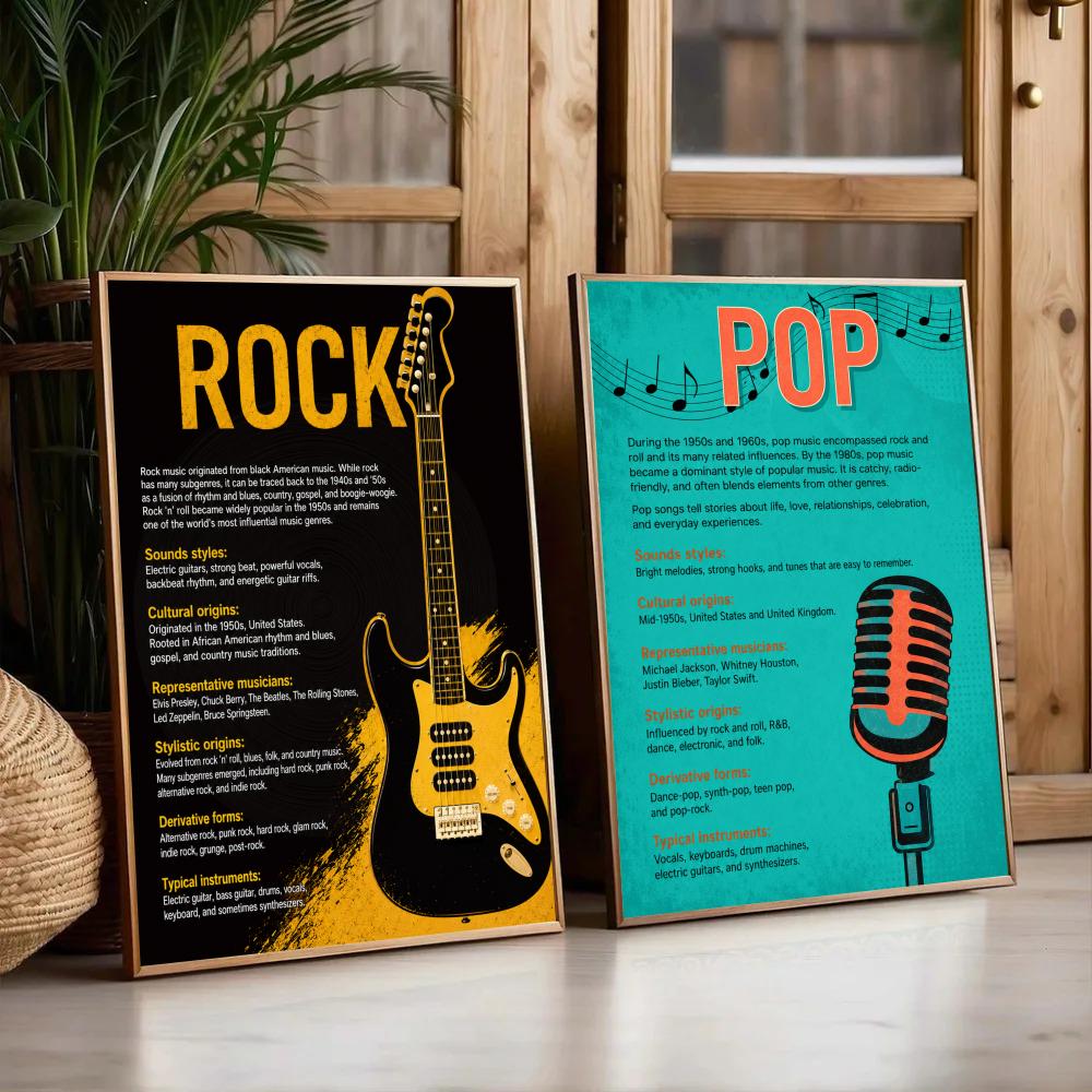 Affiche Murale Anti-Plis sur T - Musical Instrument Photo avis et prix