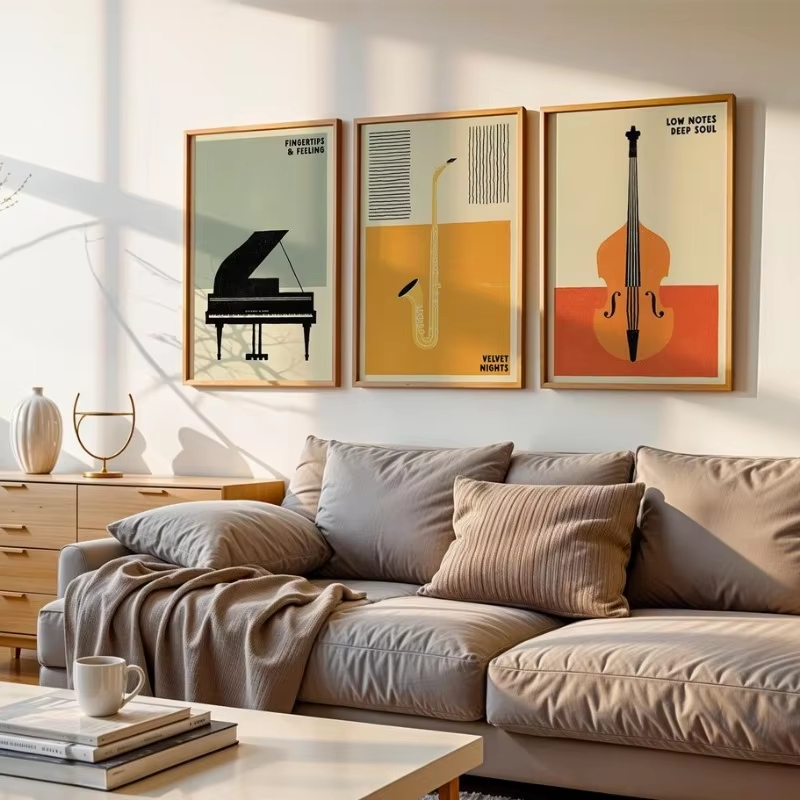 Affiche d'instrument de musiqu - Musical Instrument Photo avis et prix
