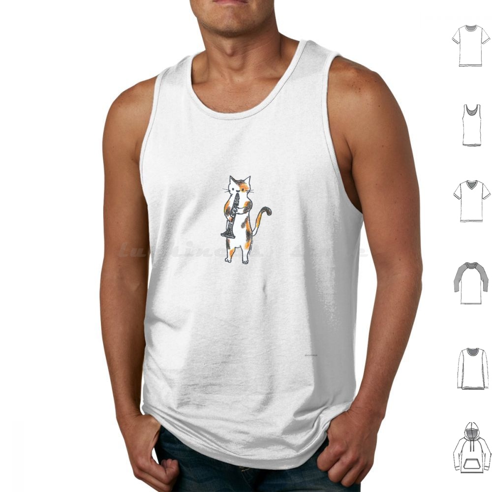 Meowtet : Clar Tank Tops Vest  - Musical Instrument Reed avis et prix