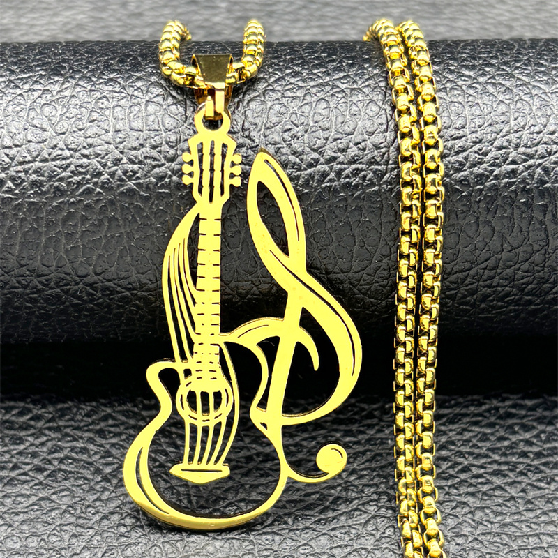 Collier pendentif Hiphop Elect - Musical Instrument Symbols avis et prix