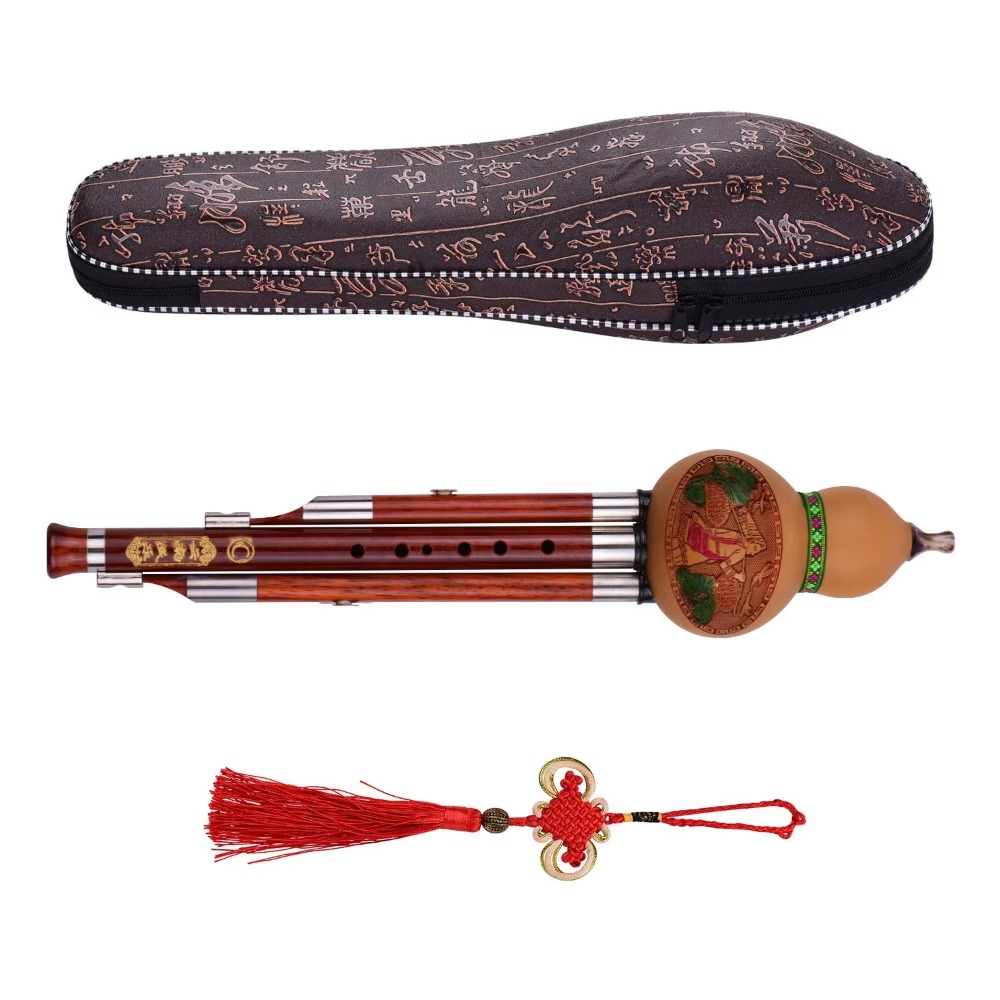 Flûte à gourde Hulusi à 3 tons - Musical Instrument Music avis et prix