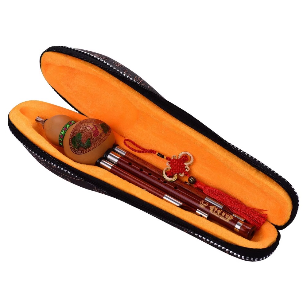 Flûte à gourde Hulusi à 3 tons - Musical Instrument Music avis et prix