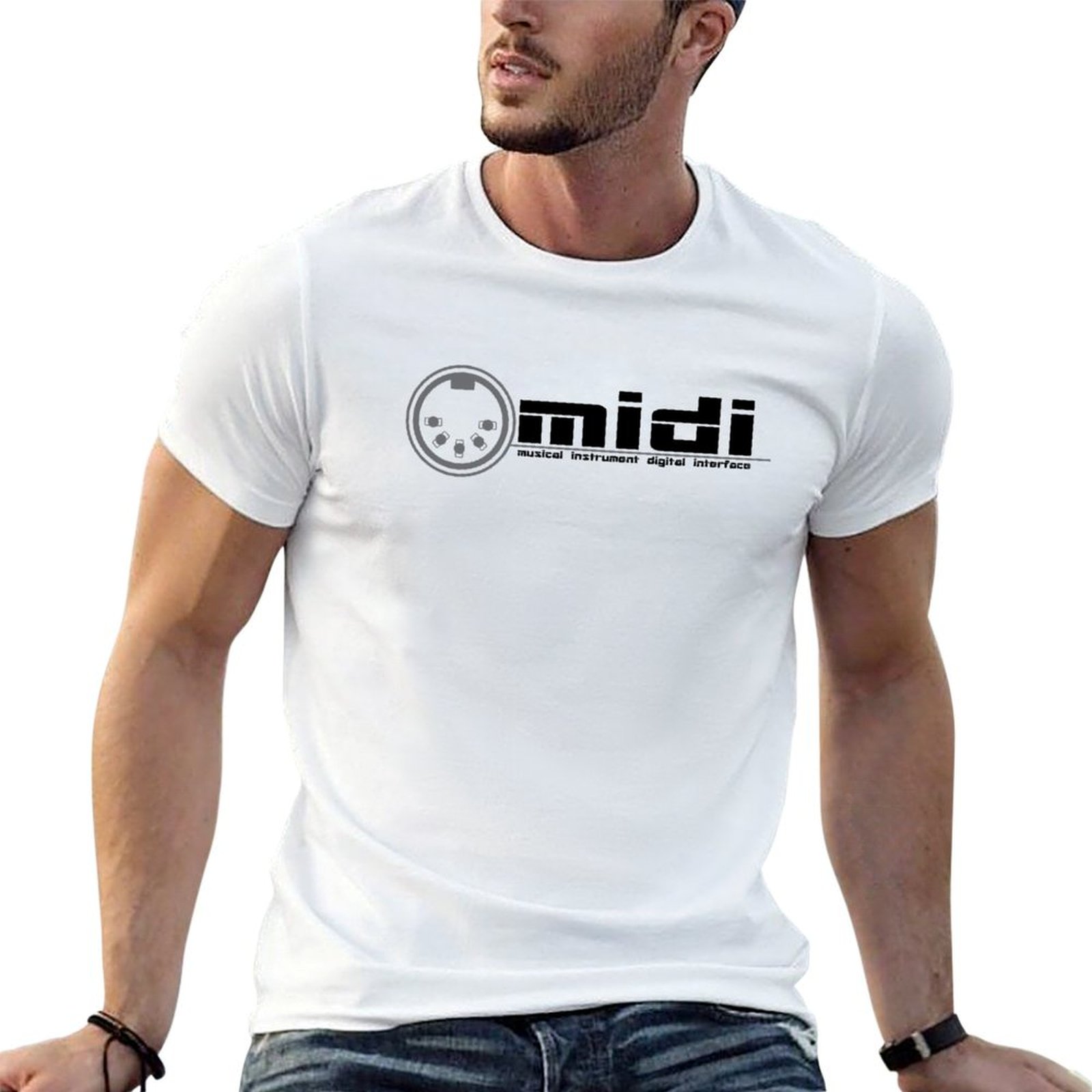 T-shirt MIDI - Musical Instrum - Musical Instrument Digital Interface avis et prix