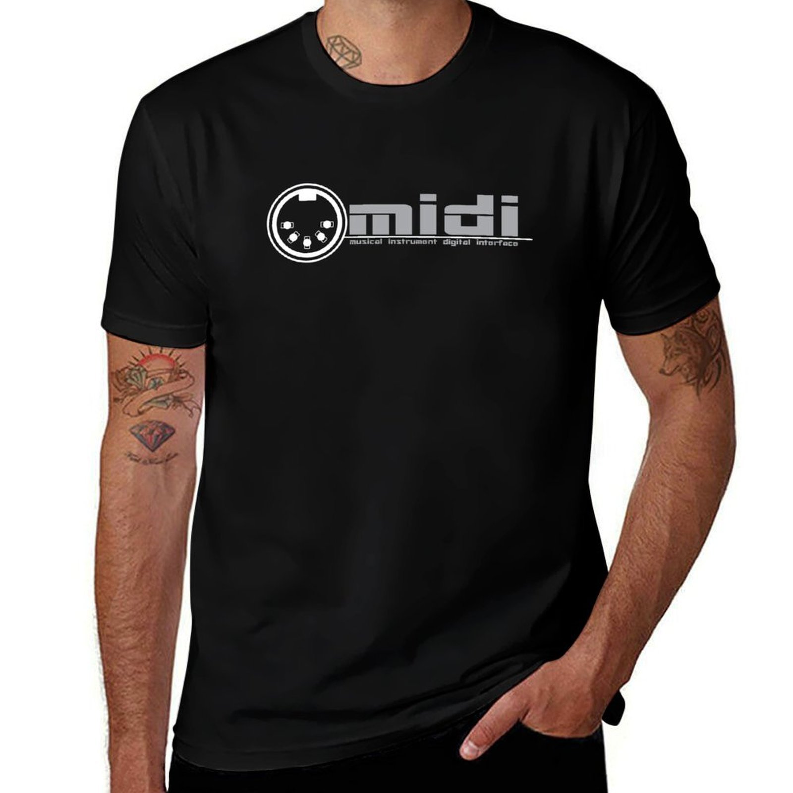 T-shirt MIDI - Musical Instrum - Musical Instrument Digital Interface avis et prix