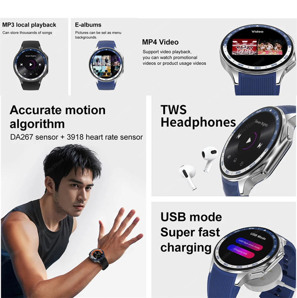 Montre connectée AMOLED pour h - Musical Instrument Japanese avis et prix