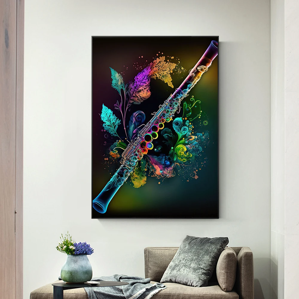 Affiche imprimée de notes musi - Musical Instrument Photo avis et prix