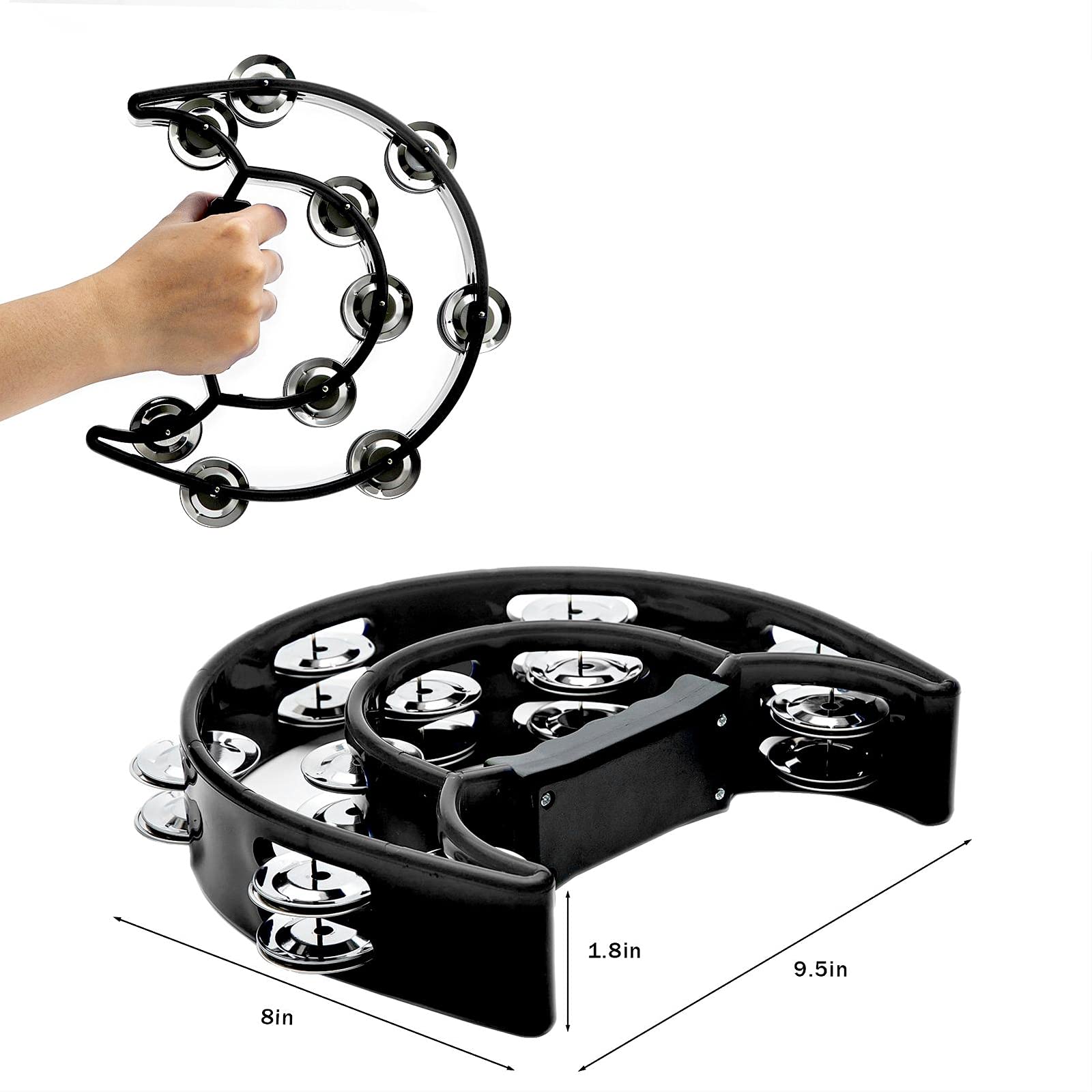 Tambourin à Double rangée de J - Musical Instrument Tuba avis et prix