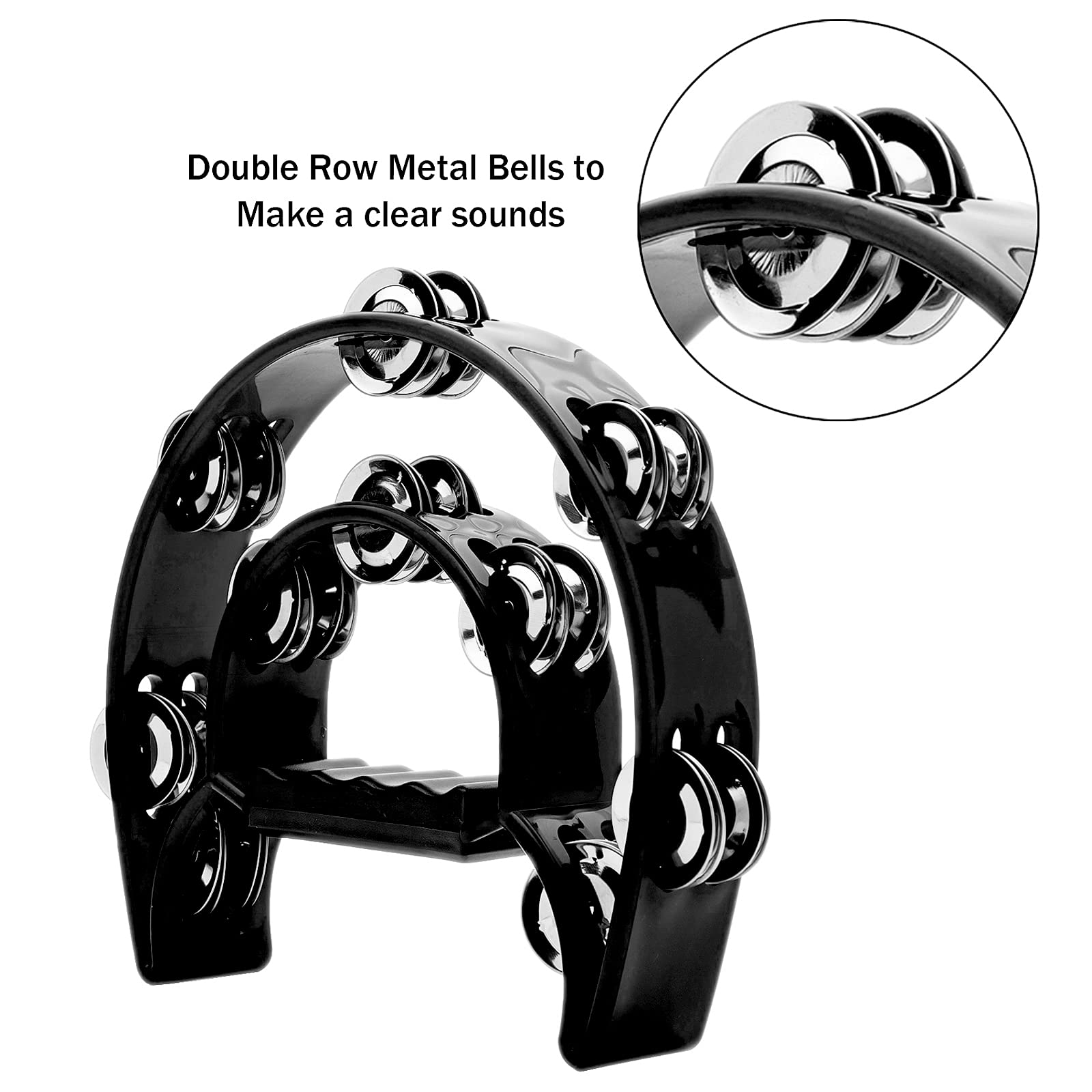 Tambourin à Double rangée de J - Musical Instrument Tuba avis et prix
