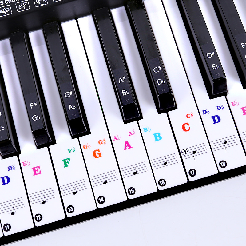 Autocollants transparents pour - Musical Instrument Symbols avis et prix