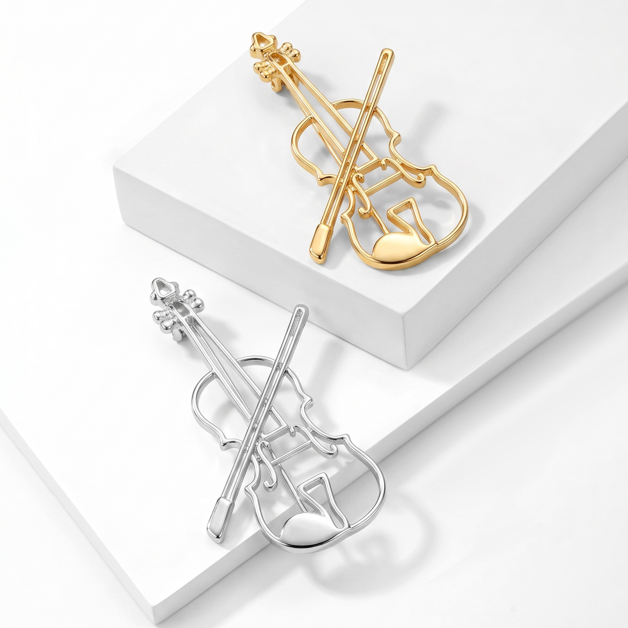 Broches Guitare Évidées Élégan - Musical Instrument Symbols avis et prix