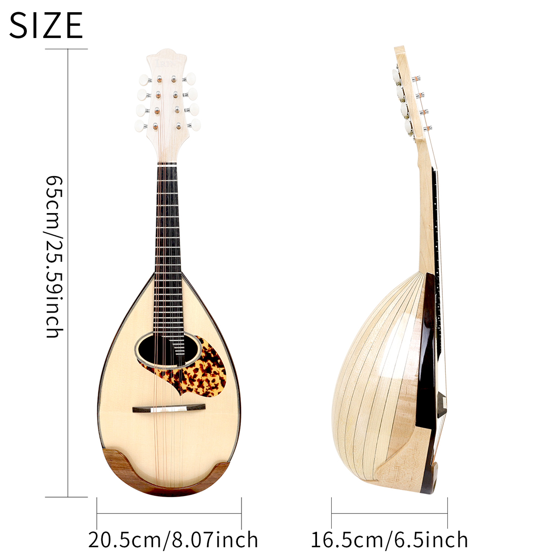 Mandoline IRIN MD-60 en érable - Musical Instrument Japanese avis et prix