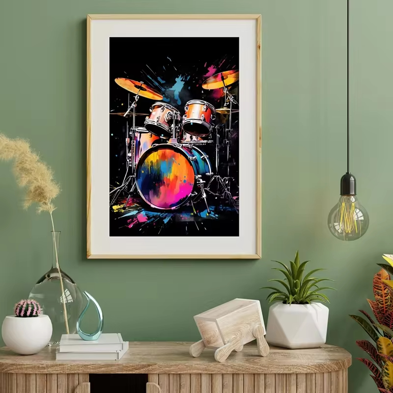 TingPhoto Poster JEShelves Dru - Musical Instrument Photo avis et prix