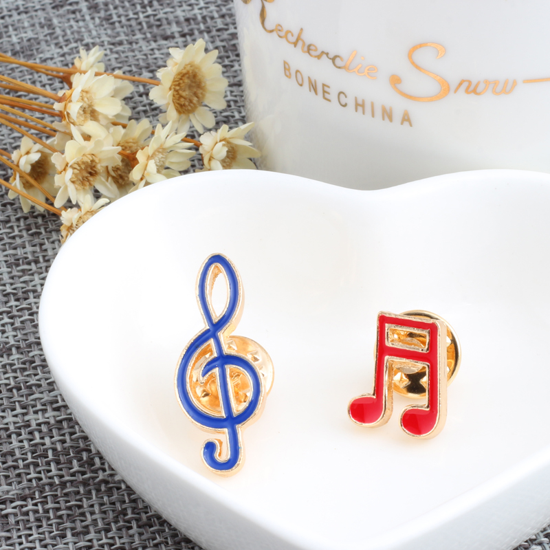 Broches en émail avec symbole  - Musical Instrument Symbols avis et prix