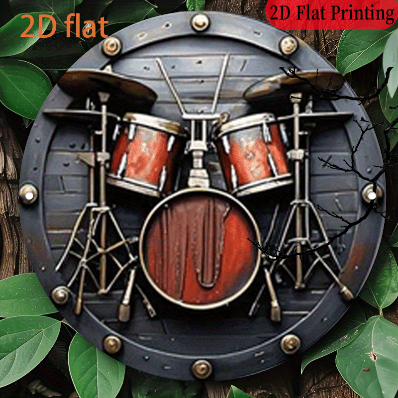 Panneau rond en aluminium 2D p - Musical Instrument Drum avis et prix