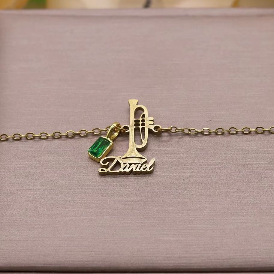 Bracelet trompette personnalis - Musical Instrument With Names avis et prix
