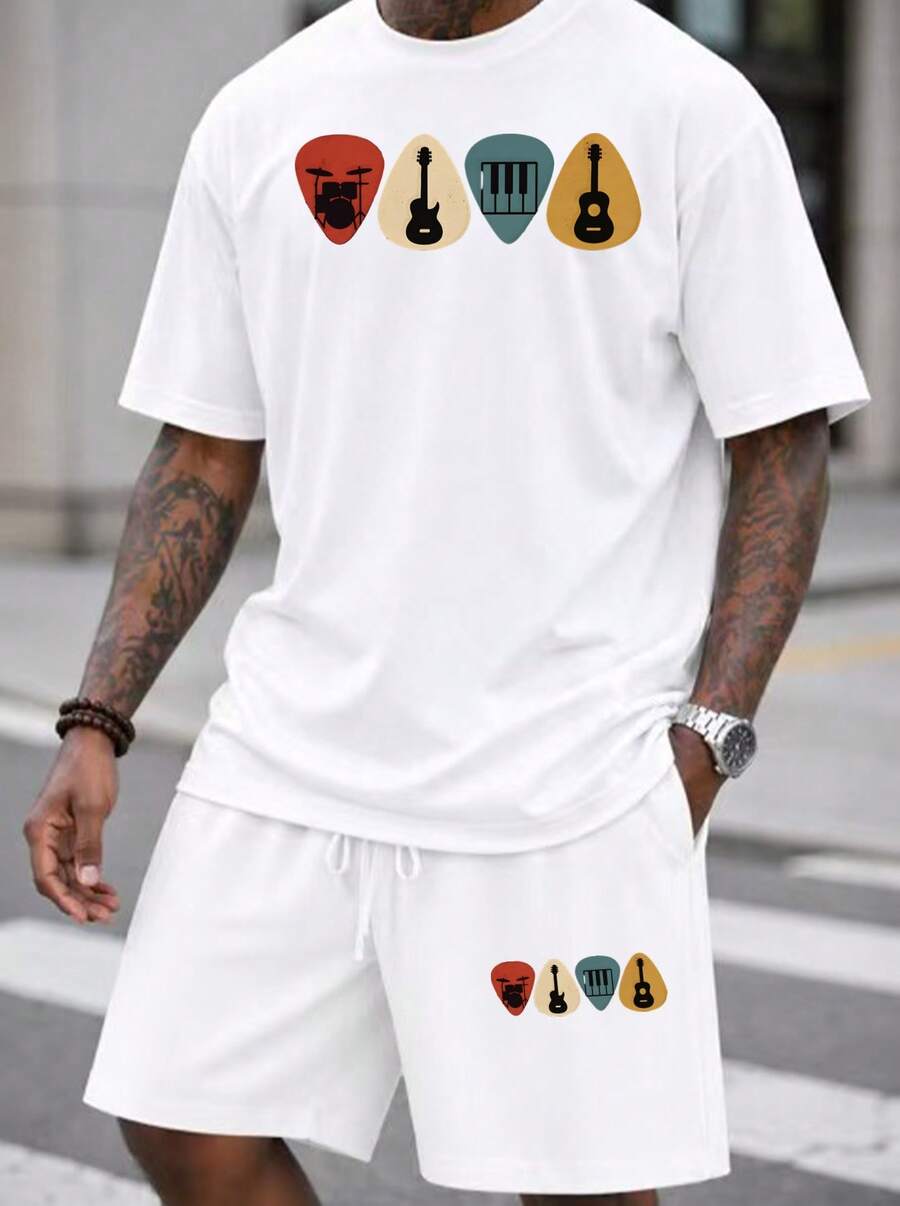 Ensemble de t-shirt et short s - Musical Instrument Music avis et prix