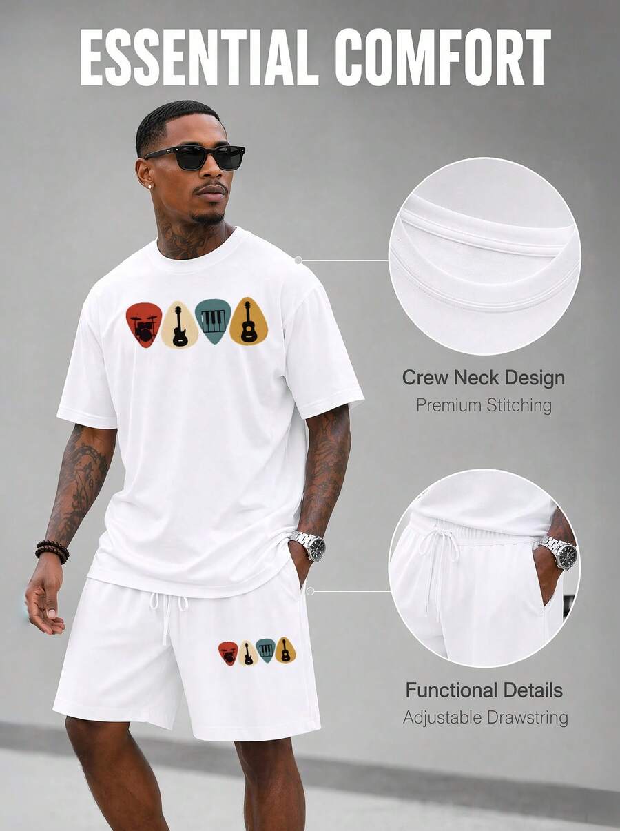 Ensemble de t-shirt et short s - Musical Instrument Music avis et prix