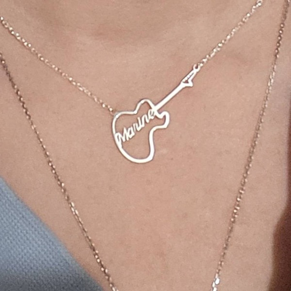 Collier de violon personnalisé - Musical Instrument With Names avis et prix