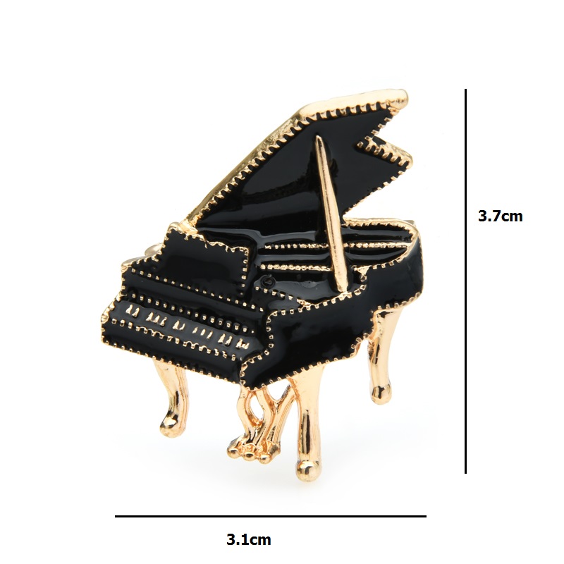 Wuli & baby noir émail Piano b - Musical Instrument Symbols avis et prix
