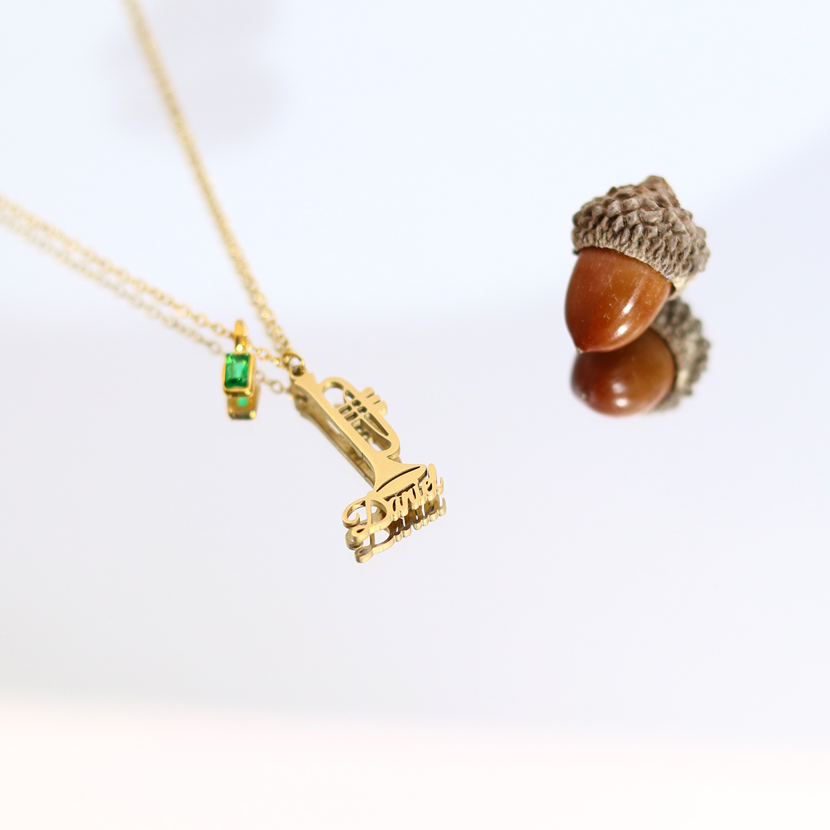Collier trompette personnalisé - Musical Instrument With Names avis et prix